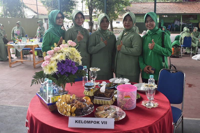 HUT Persit Ke 77, Persit Kodim Tegal Gelar Aneka Ragam Lomba.