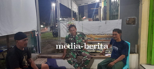Babinsa Koramil Pangkah Sambangi Warga Untuk Silaturahmi