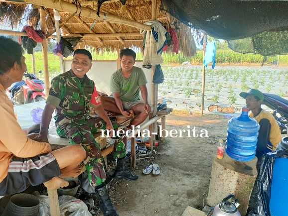 Melalui Komsos, Wujud Kedekatan Babinsa Dengan Warga Binaan