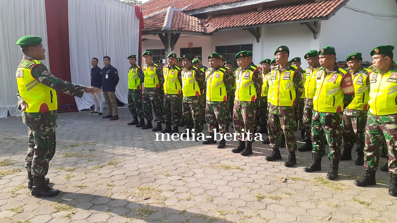 Pendaftaran Pilwalkot dibuka, Kodim 0712 Tegal Terjunkan Personel Amankan Kantor KPU