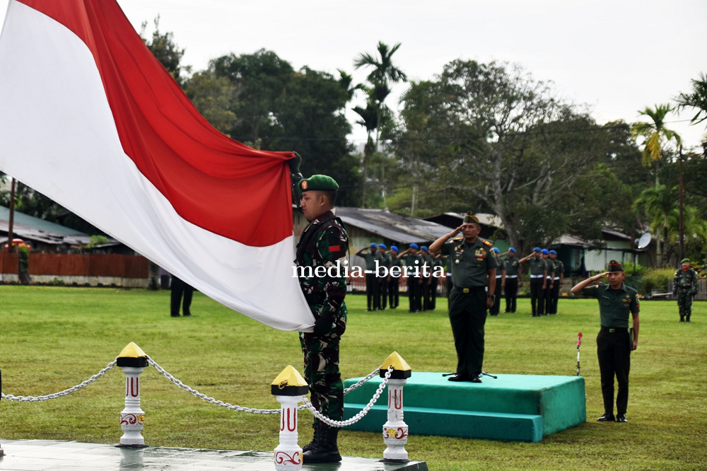 Upacara Bendera; Tumbuhkan Disiplin dan Semangat Kebangsaan Prajurit
