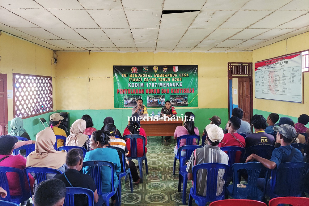 Dari Senyap Menjadi Terang, Penyuluhan Hukum Satgas TMMD Hidupkan Kesadaran Warga