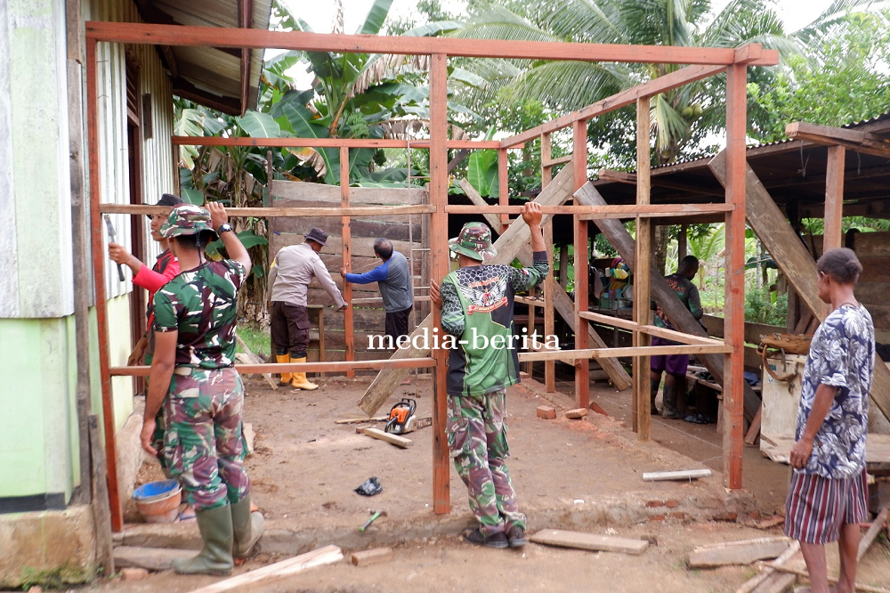 Saat Hati dan Tenaga Bersatu, Hadirlah Dapur Impian Warga Kamno Sari