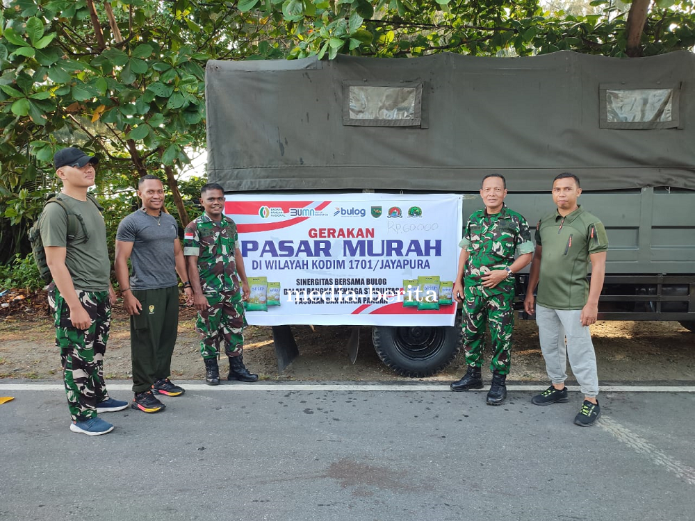 Bakti Teritorial Prima Sambut HUT TNI ke-80: Wujudkan Kedaulatan Pangan, Kodim 1701/Jayapura Gelar P