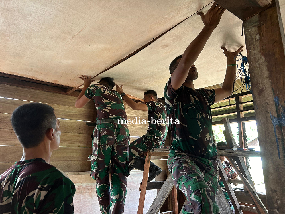 Renovasi Rumah Masyarakat, Karya Bhakti di Ujung Negeri