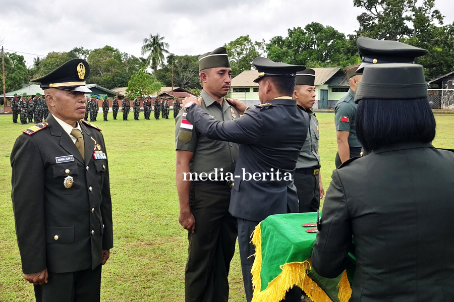 Penuh Haru dan Bangga, Upacara Hari Kesaktian Pancasila dan Pelantikan Kenaikan Pangkat di Kodim Mer