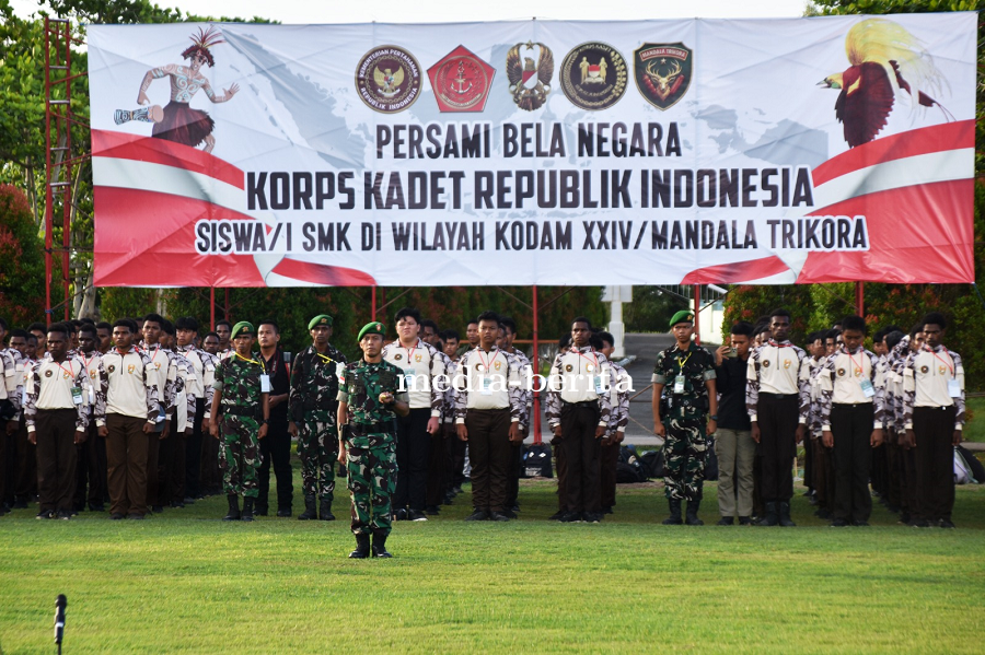 Melalui Persami, Semangat Bela Negara Bergelora di Kodam XXIV/Mandala Trikora