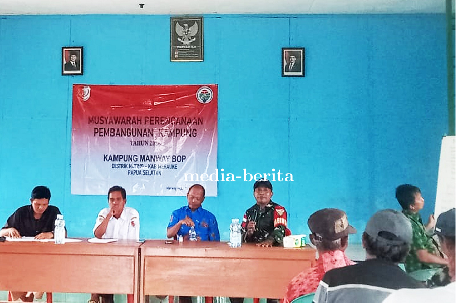 Babinsa Koramil Muting Hadiri Muskam Manwaybob, Dorong Sinergi Untuk Pembangunan Tahun 2026