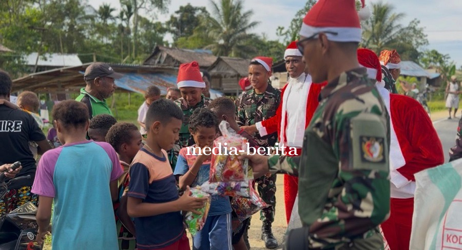 Natal Ceria: Hadiah untuk Anak-Anak Sarmi