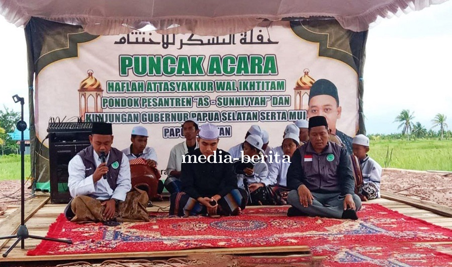 Danramil 1707-02/Merauke Hadiri Haflah Attasyakur Wal Ikhtitam Ponpes As-Sunniyah