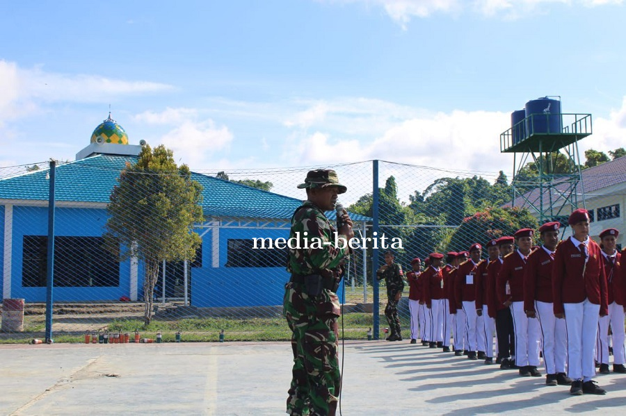 Gembleng Karakter Generasi Muda, Yonif TP 809/NTM Sukses Selenggarakan Latihan Dasar Kepemimpinan Si