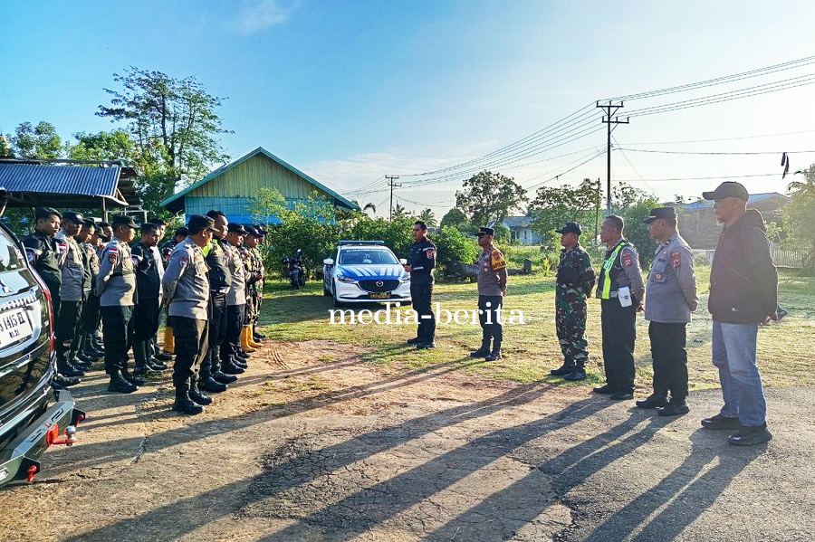 Tertibkan Balap Liar, TNI–Polri Bersinergi Amankan Jalan di Tanah Miring