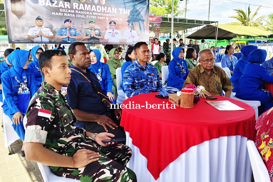 Sambut Idul Fitri 1447 H, Kodim 1707/Merauke Gelar Bazar Ramadhan Untuk Ringankan Beban Masyarakat
