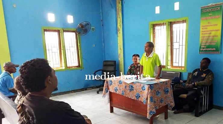 Hadir dan Beri Arahan, Babinsa Kamangi Kawal Pembentukan Koperasi Desa Merah Putih