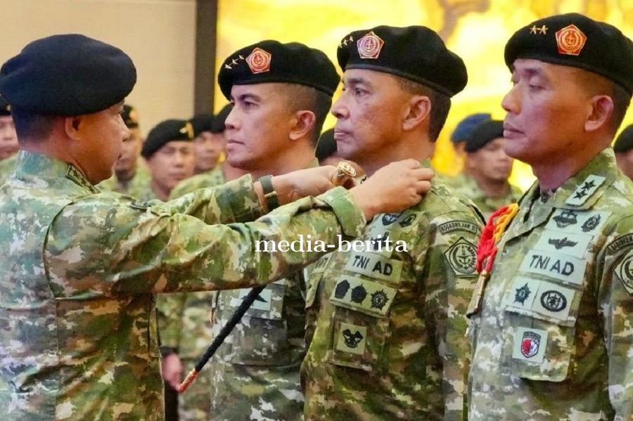Mayjen TNI Lucky Avianto Resmi Dilantik Menjadi Pangkogabwilhan III