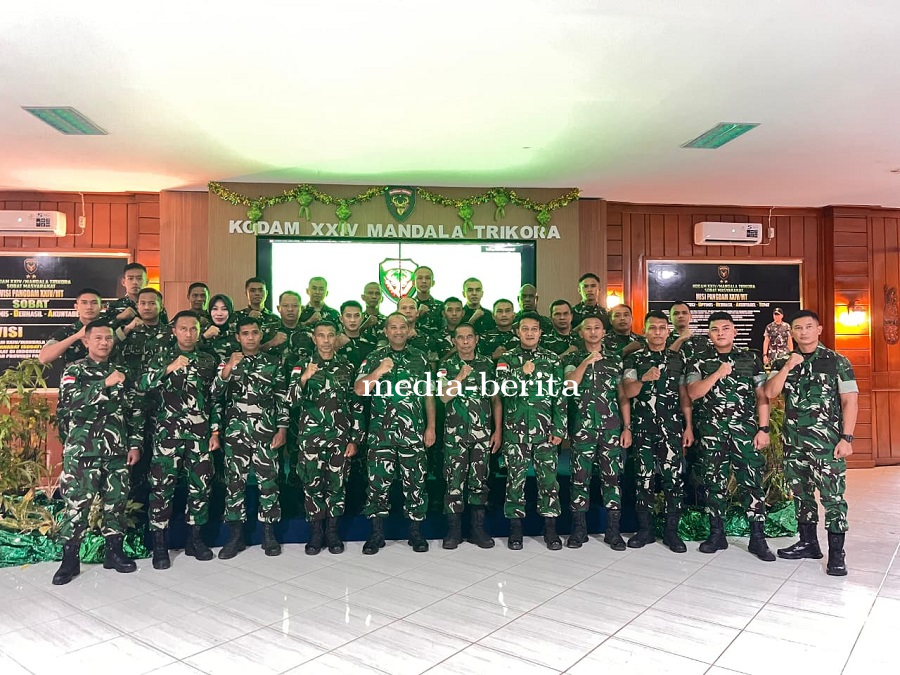 Aster Kasdam XXIV/MT Pimpin Rakernister TA 2026, Tekankan Peran Teritorial sebagai Fungsi Utama TNI 