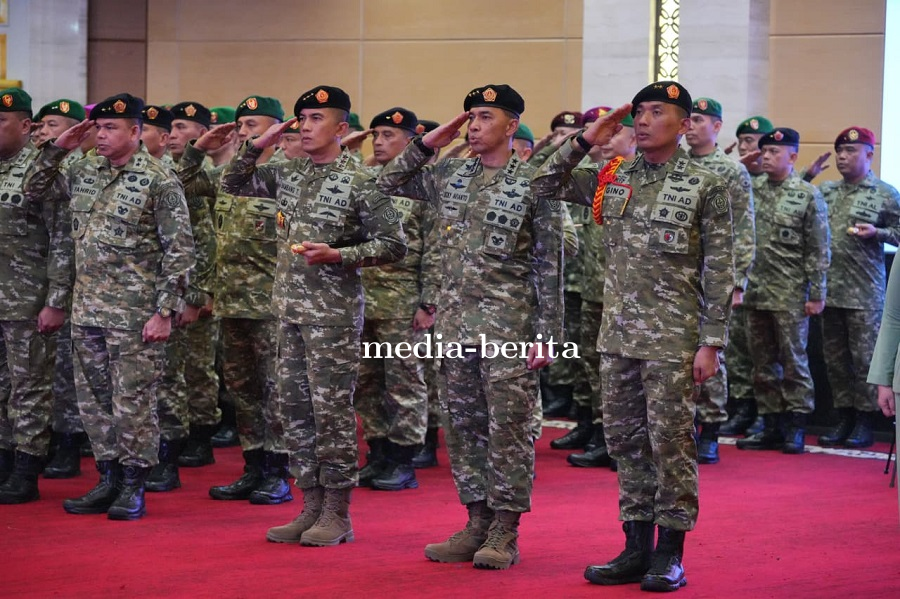 Pangdam XXIV/MT Ukir Prestasi, Letjen TNI Lucky Avianto Resmi Dilantik sebagai Pangkogabwilhan III