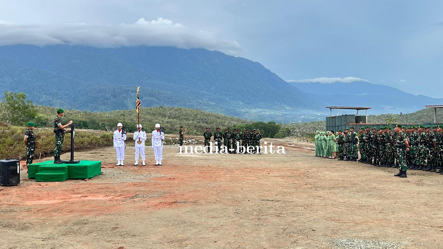Penuh Kebanggan! Tradisi Penerimaan Personel Baru Yonif TP 810/BEM