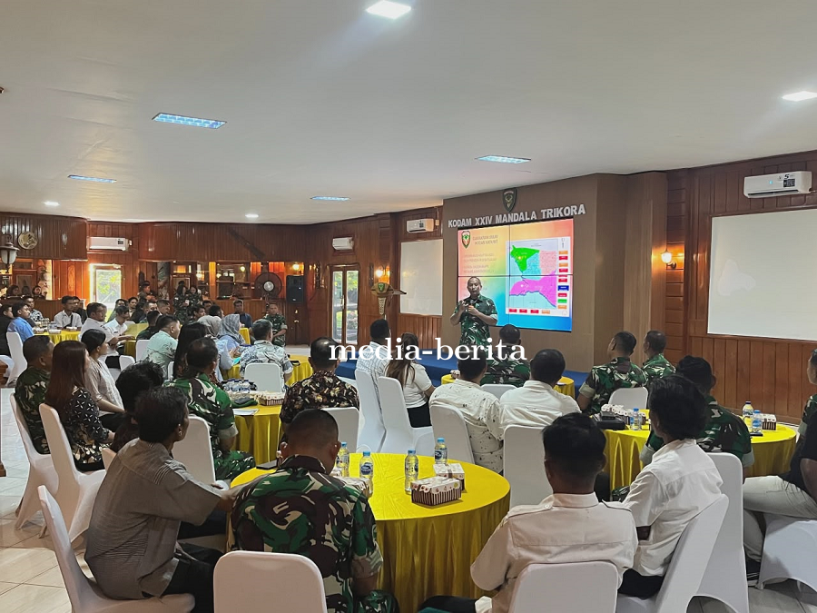 Perkuat Deteksi Dini, Kodam XXIV/MT Gelar Pembinaan Jaring Mitra Karib TA 2026 di Merauke