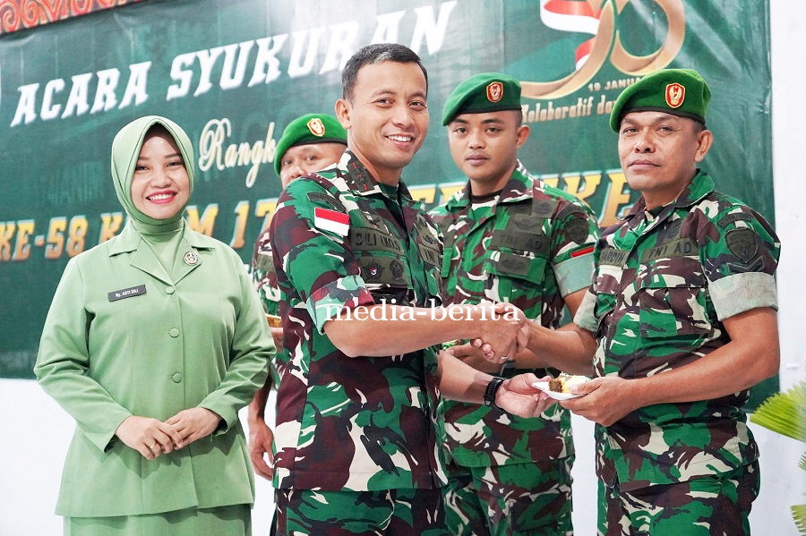 Kodim 1707/Merauke Gelar Syukuran HUT ke-58, Perkuat Sinergi dan Pengabdian Kepada Rakyat