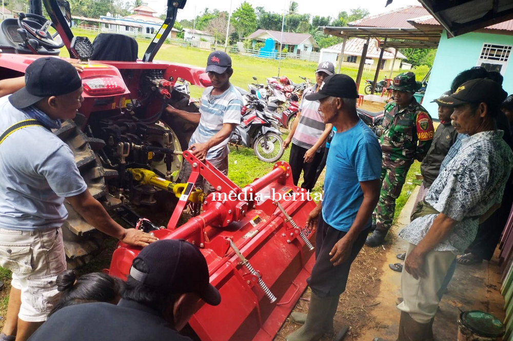 Babinsa Ulilin Dampingi Pelatihan Operator TR 4 Untuk Brigade Pangan