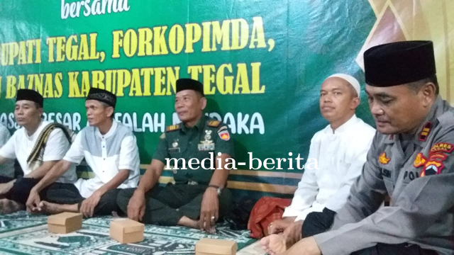 Danramil Tarub Ikuti Safari Ramadhan Bersama Pj Bupati Tegal