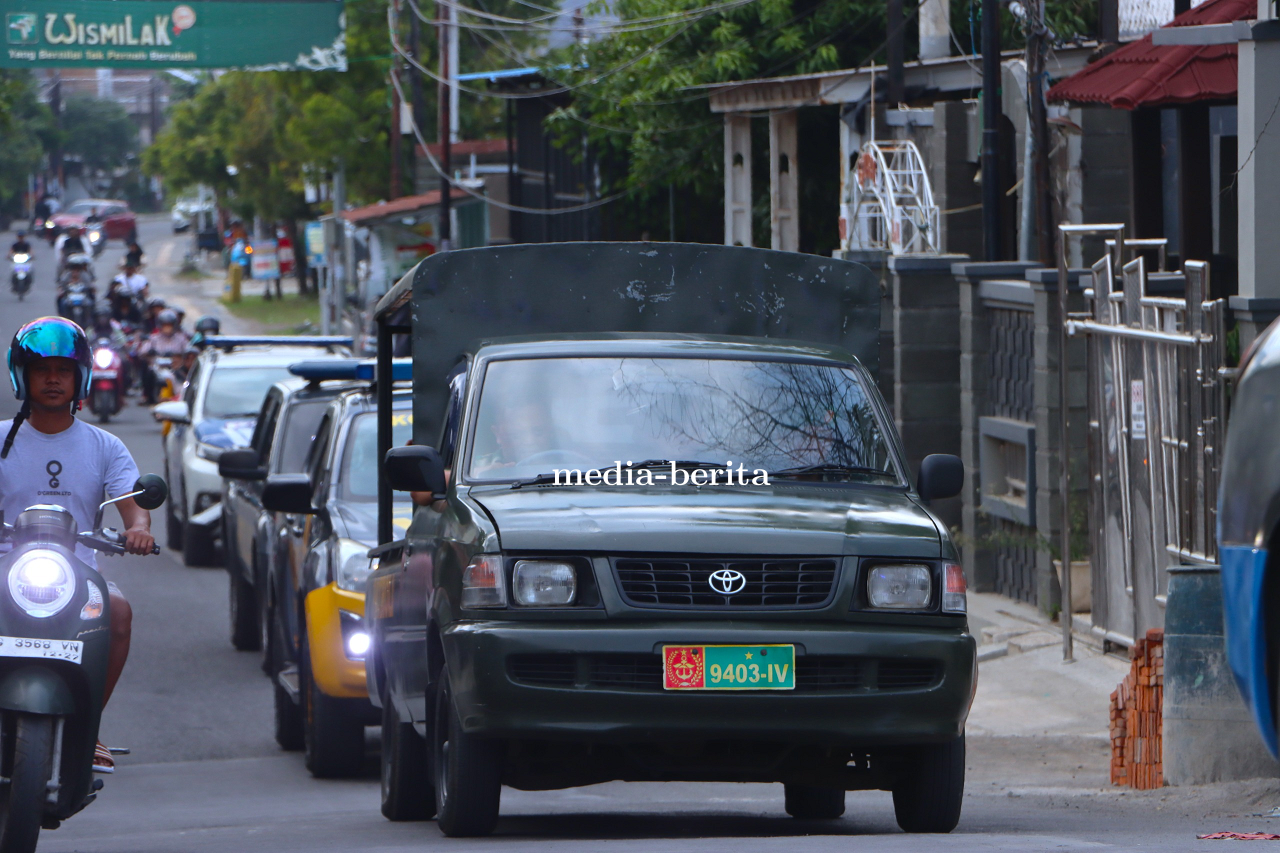 Jaga Kondusifitas Pasca Pemungutan Suara, Polres Tegal Kota Gelar Patroli Gabungan TNI-Polri Skala B