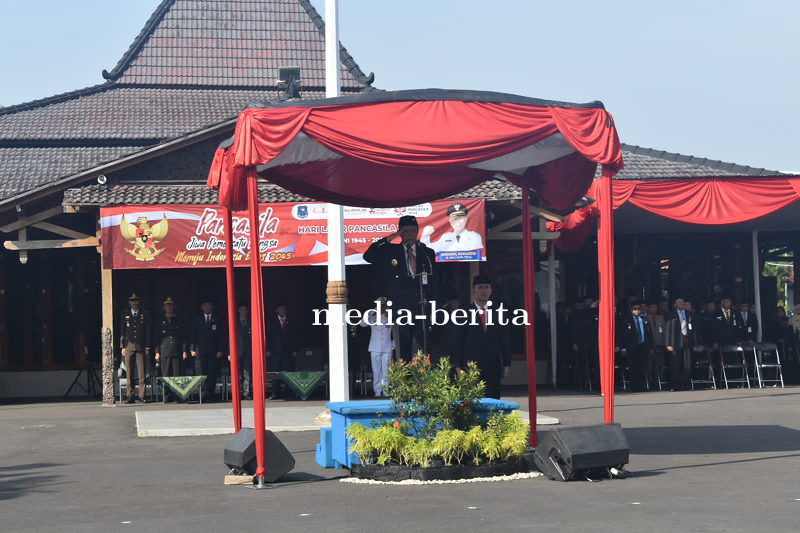 Dandim 0712 Tegal Hadiri Upacara Peringatan Hari Lahir Pancasila Tahun 2024