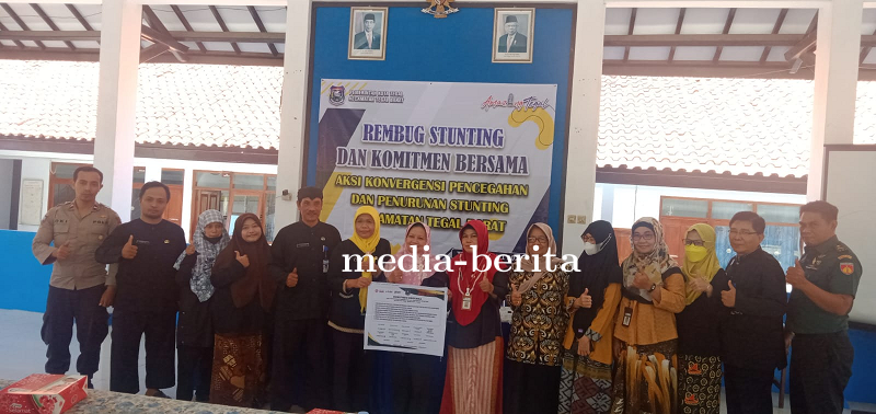 Danramil Tegal Barat Kodim 0712 Tegal Hadiri Rembuk Penanganan Penurunan Angka Stunting