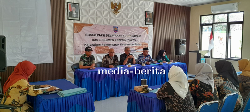 Serda Hendri Susanto Hadiri Sosialisasi Administrasi Dan Dokumen Kependudukan Kelurahan Pakembaran