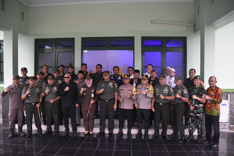 Kunjungan Kerja Pangdam IV Diponegoro Di Kodim 0712 Tegal Korem 071 Wijayakusuma