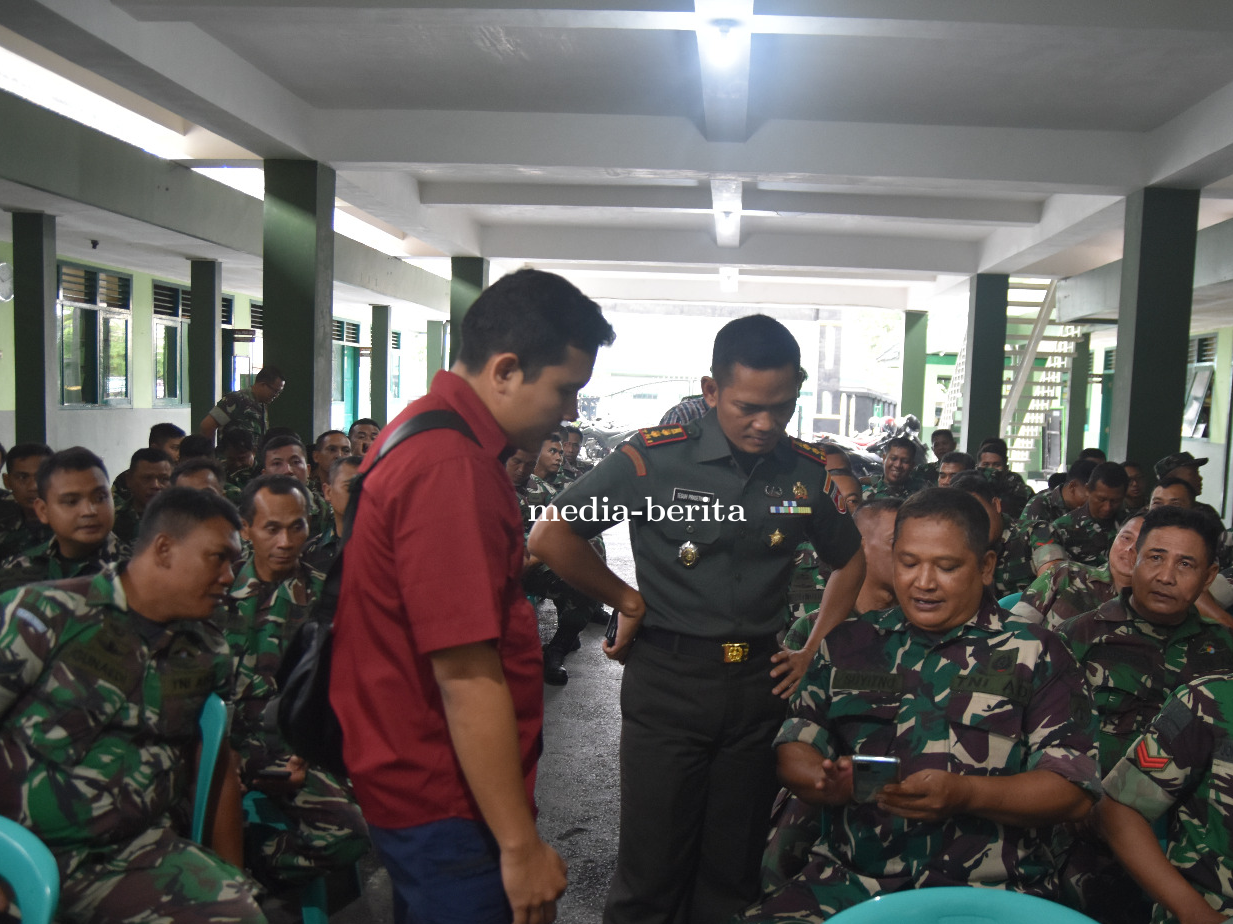 Dandim Banjarnegara Gelar Jam Komandan  Ajak Prajurit Jauhi Judi Online