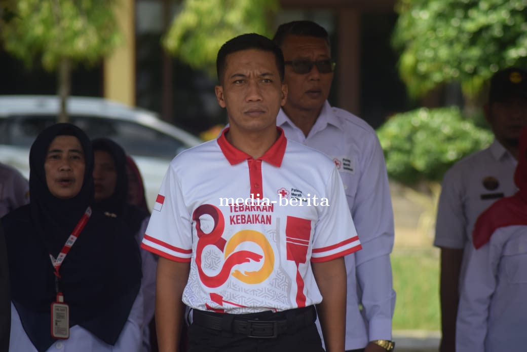 Komandan Kodim 0712 Tegal Hadiri Upacara HUT Ke-80 PMI dan Pengukuhan PMR Se-Kabupaten Tegal