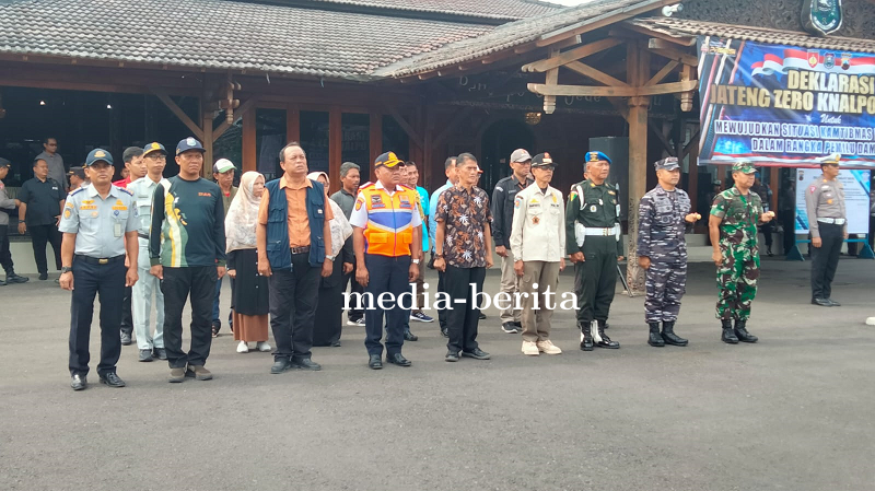 Dandim 0712 Tegal Korem 071 Wijayakusuma Ikuti Apel Deklarasi Jateng Zero Knalpot Brong Di Polres Te