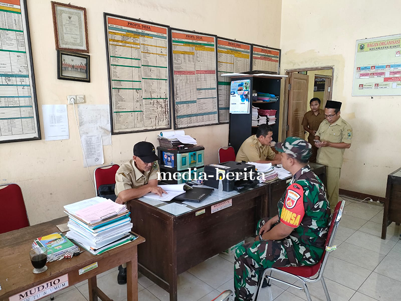 Babinsa Melaksanakan Puldata Ter Diwilyah Binaan