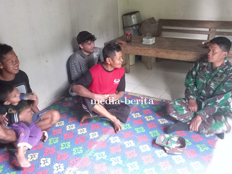 Keakraban Babinsa Dan Warganya,Tumbuhkan Kekompakan Serta Kemanunggalan 