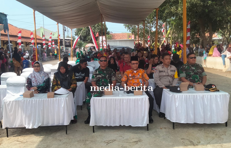 Danramil Suradadi Hadiri Festival Seni Budaya Dalam Rangka Bupati Tilik Desa