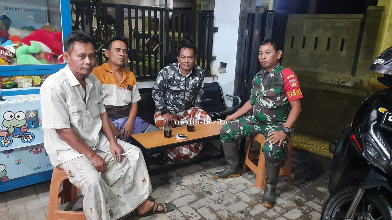 Melalui Komsos, Dekatkan Babinsa Dengan Warga Binaan