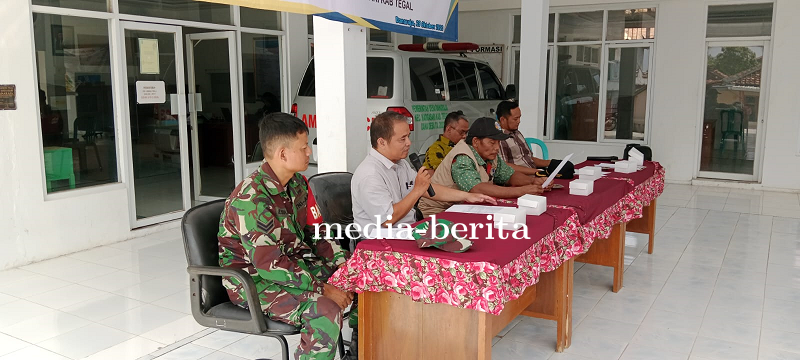 Babinsa Koramil Margasari Hadiri Rapat Musdes Dalam Rangka Perubahan APBDDes Tahun 2023