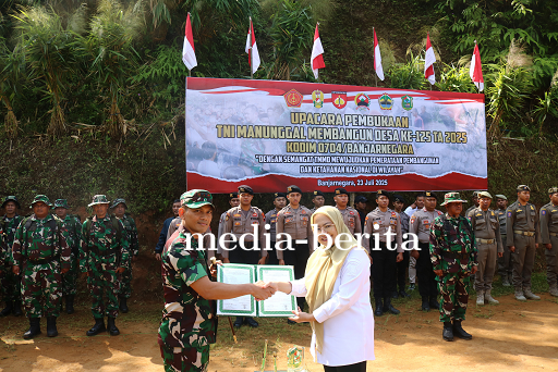 Sinergi TNI dan Pemerintah TMMD Sengkuyung Tahap III Resmi Dimulai di Desa Pasegeran Banjarnegara