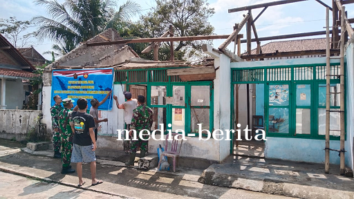 Sentuhan Kasih TNI Rehab Rumah Suratman Jadi Kado HUT ke-80