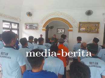 Kasdim Banjarnegara Isi Wawasan Kebangsaan untuk Warga Binaan Rutan