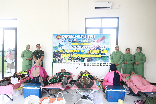 Karya Bakti TNI Prima Meriahkan HUT TNI ke-80