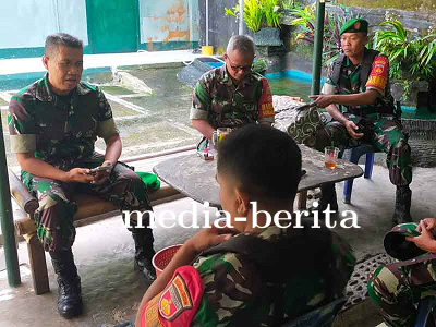 Jam Komandan di Koramil 07 Mandiraja Penerapan Disiplin dan Kepedulian Pimpinan Terhadap Satuan dan 