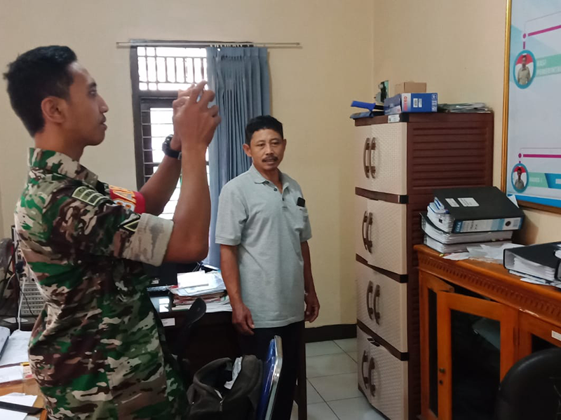 Serda Wasis Perkenalkan Diri Sebagai Babinsa Baru Koramil 04 Karangkobar