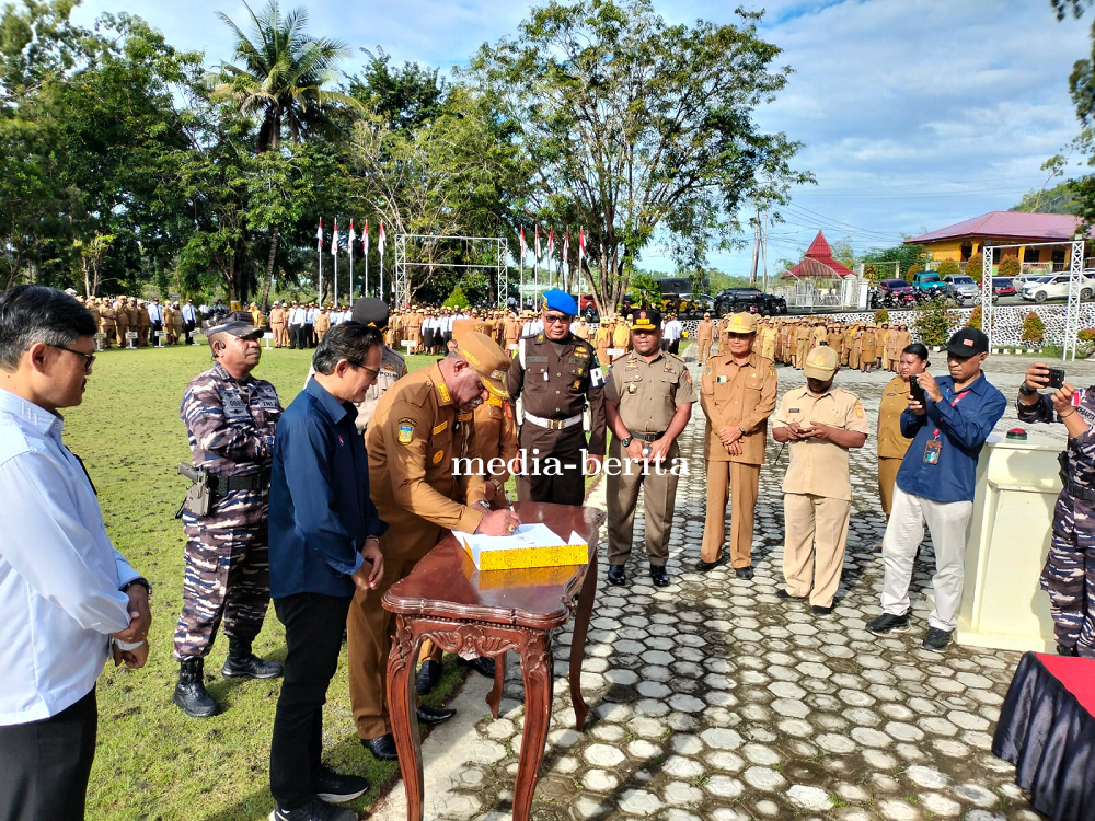 Peluncuran Tim Terpadu Keamanan Kota Jayapura Kodim Jayapura Siapkan Pasukan Siap Gerak