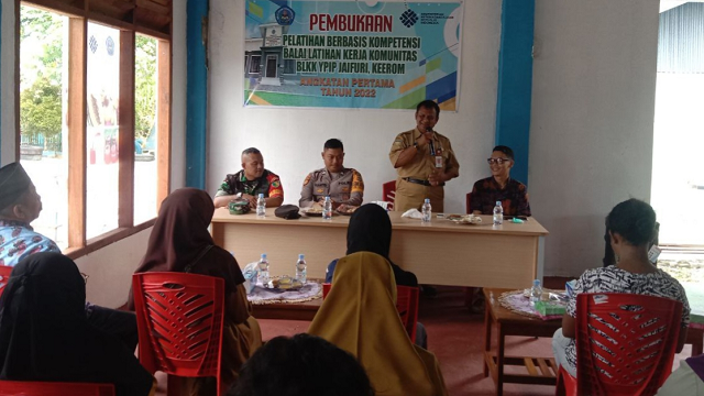 Pembukaan Pelatihan Kerja Berbasis Kompetensi Yayasan Pendidikan Islam (Yapis) Purnomo