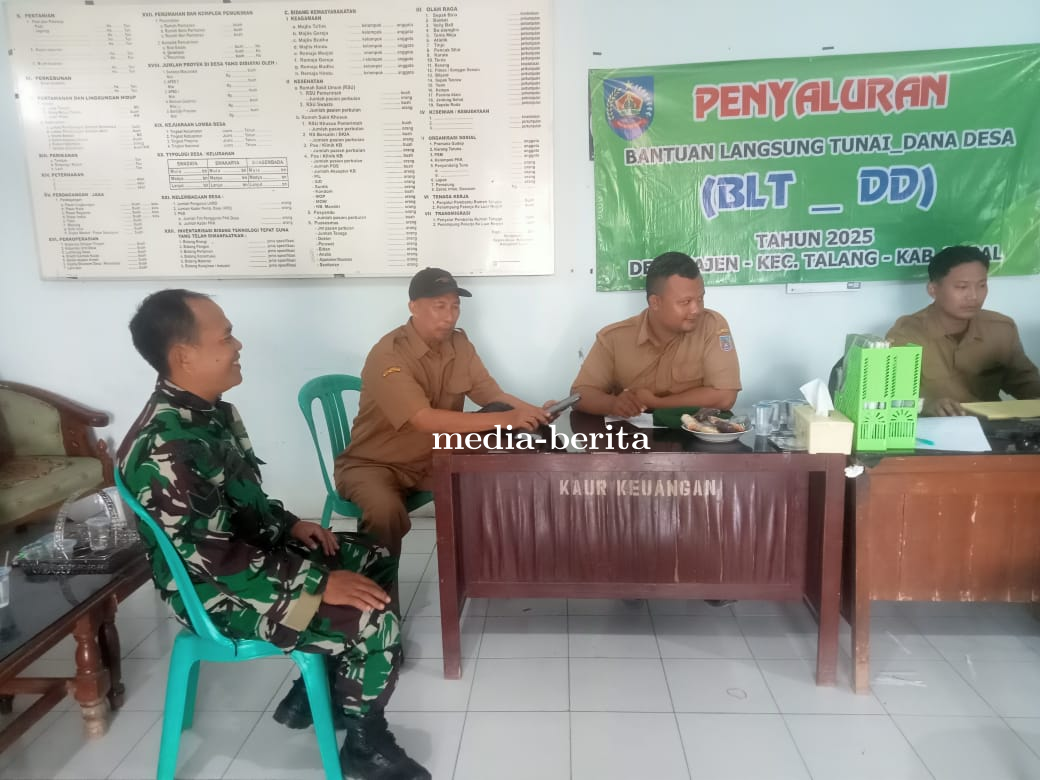 Babinsa Talang Eratkan Kemanunggalan TNI dan Rakyat Lewat Silaturahmi di Desa Kajen