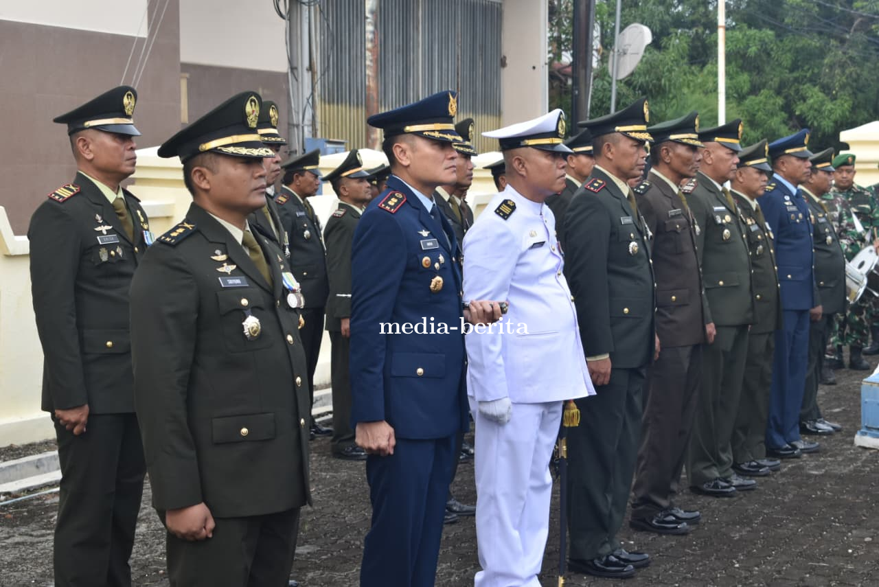 Kodim 0712 Tegal Gelar Upacara Ziarah Daerah Peringati HUT TNI ke-80 di TMP Pura Kusuma Negara