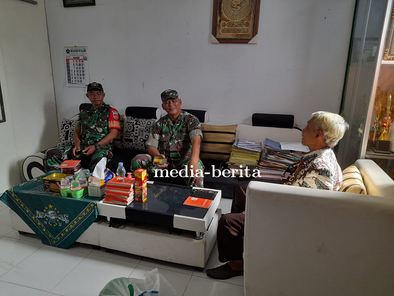 Cegah Perang Sarung, Danramil 08 Talang Melaksanakan Komsos dan Imbau Melalui Sekolah